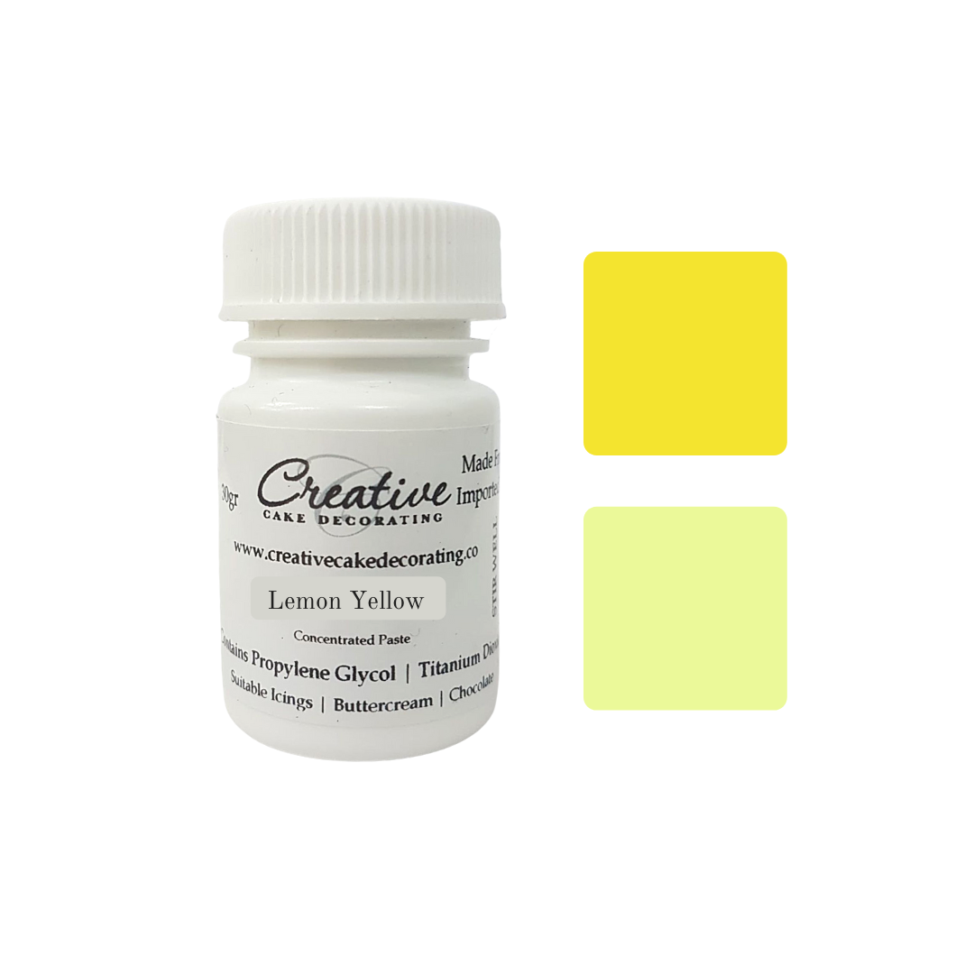 Creative Gel Paste 25g - Lemon Yellow