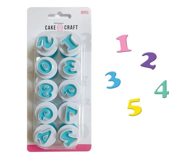 Cake Craft  Mini Number Cutters