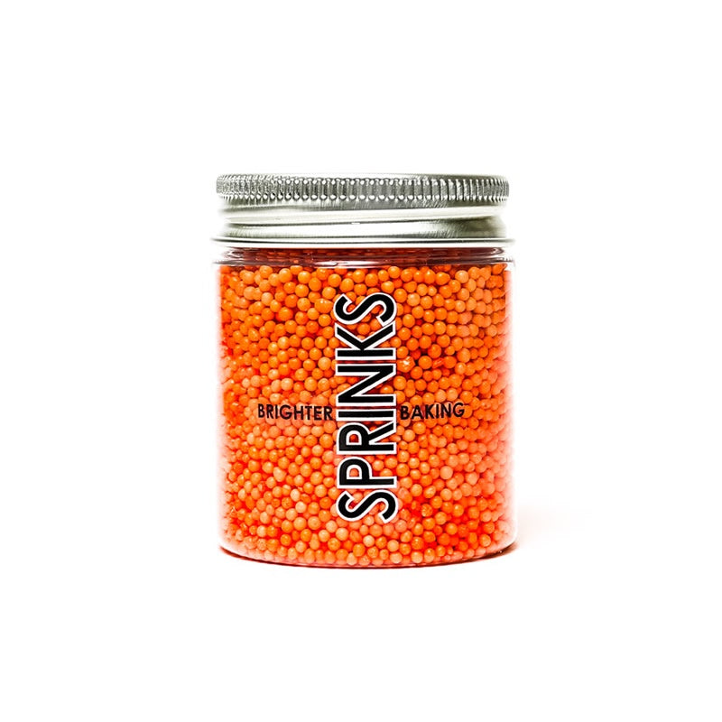 Nonpareils Orange Sprinkles - Sprinks 85g