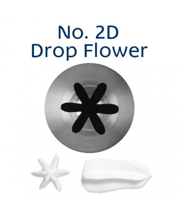 Loyal No. 2D Drop Flower Medium Tube S/S