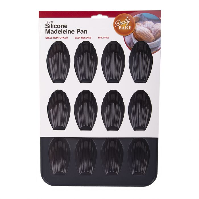 Silicone 12 Cup Madeleine Pan