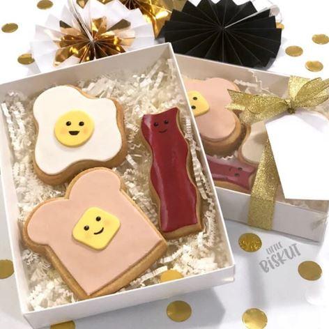 Bacon, Egg and Toast Cutter Set (Little Biskut)
