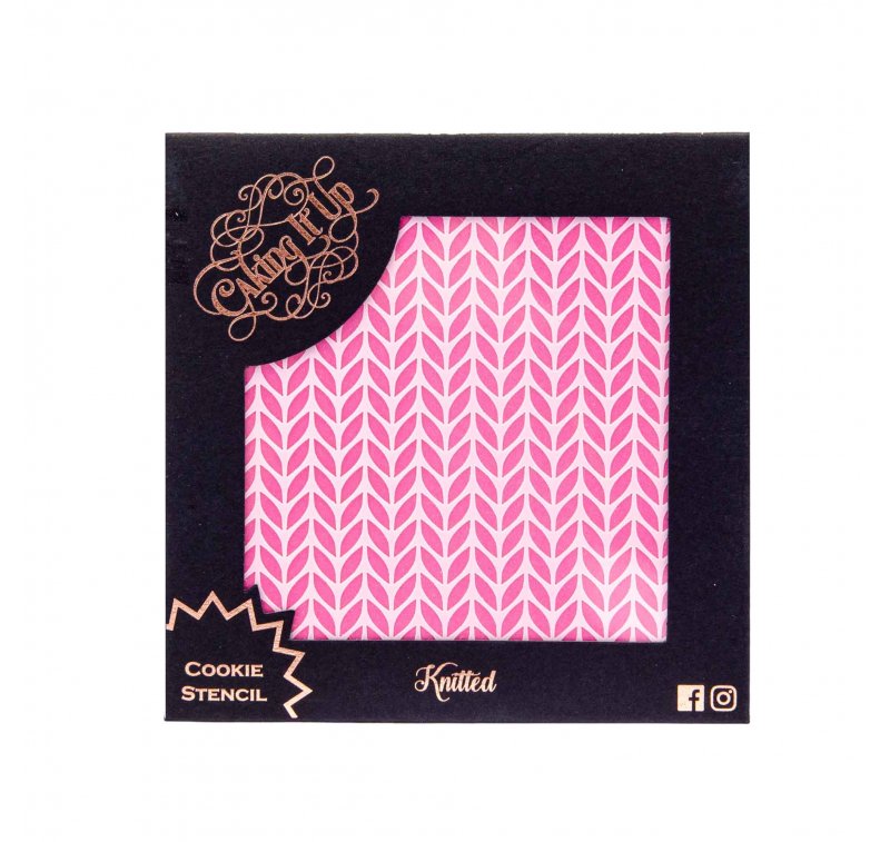 Caking It Up Cookie Stencil – Knitted