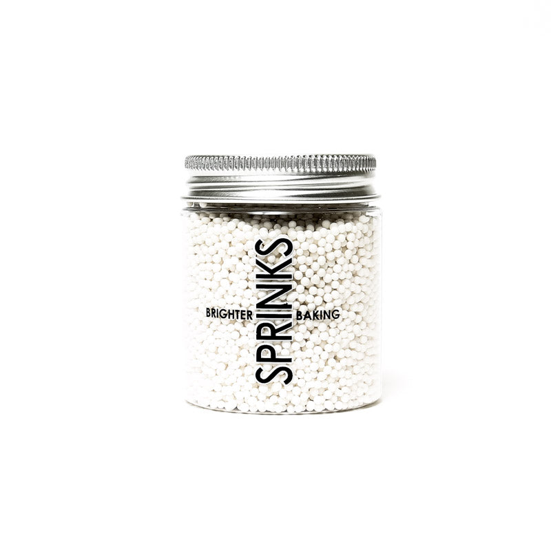 Nonpareils White Sprinkles - Sprinks 85g