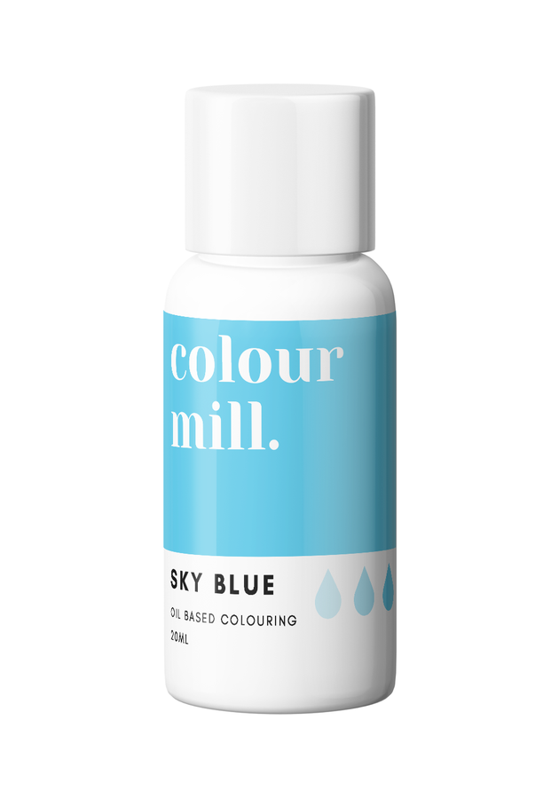 Colour Mill Oil Based Colouring 20ml - Sky Blue