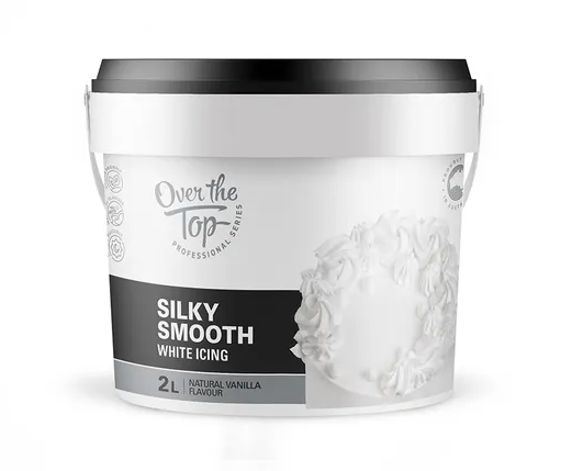 Over the Top Silky Smooth Icing White 2L (1.7kg)