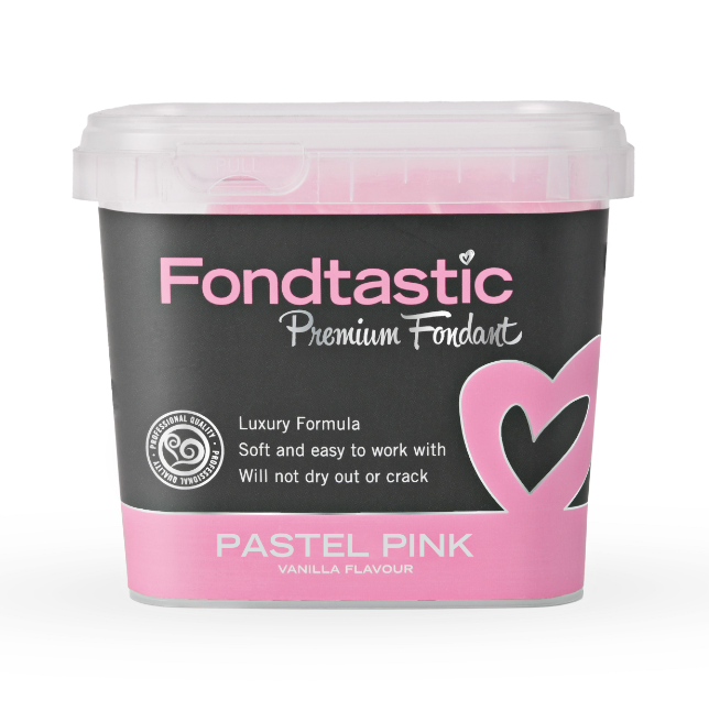 Fondtastic Premium Fondant - Pastel Pink 1kg