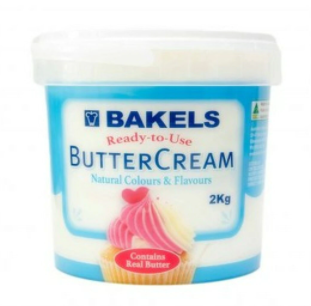 Bakels Vanilla Buttercream - 2kg Pail