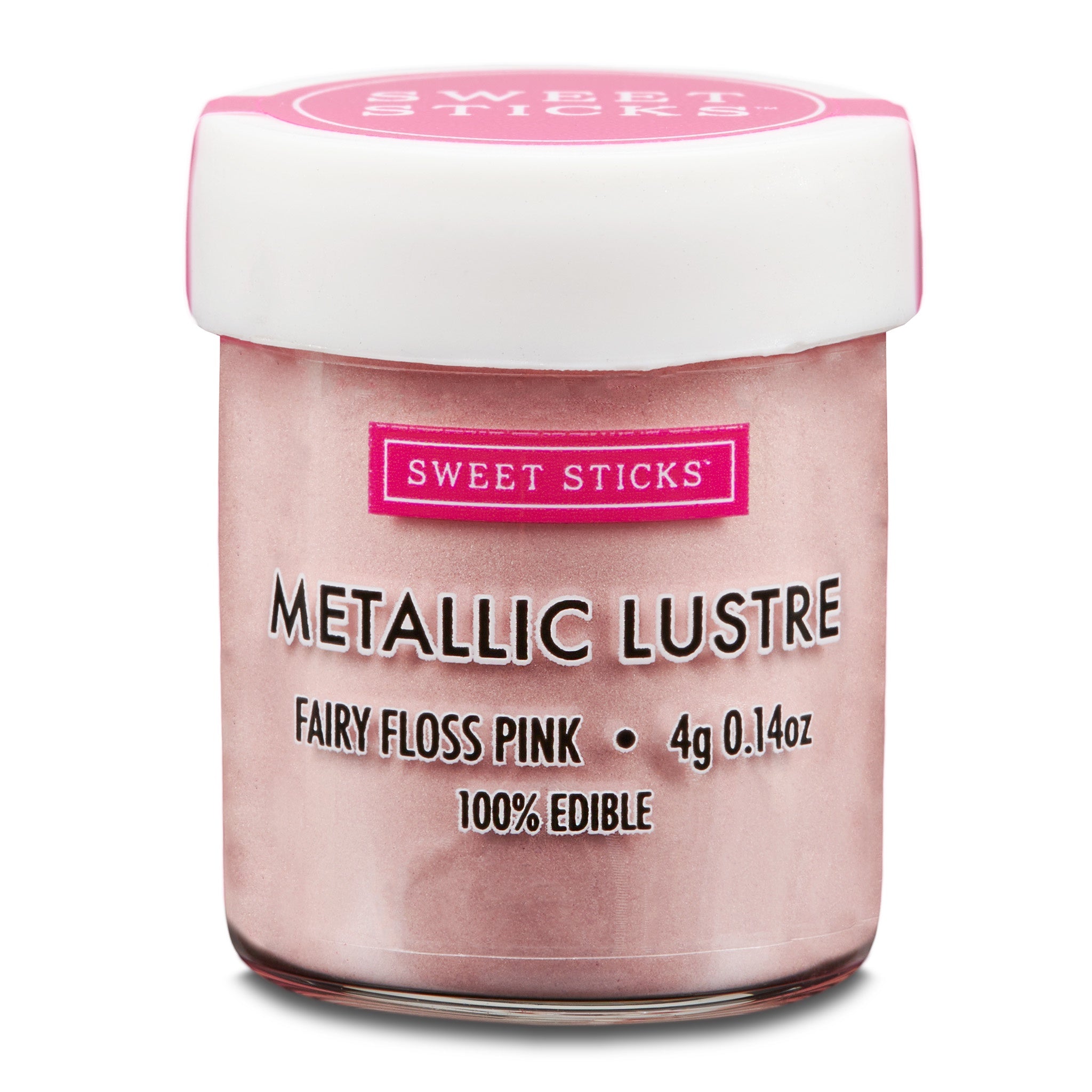 Sweet Sticks Metallic Lustre 4g - Fairy Floss Pink