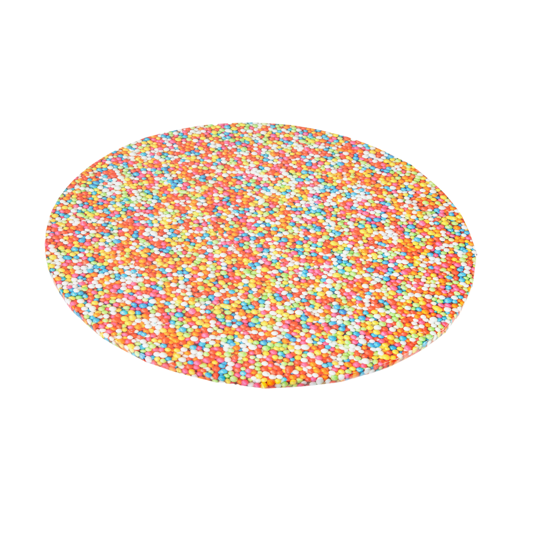 Mondo 10" Sprinkles Round Board