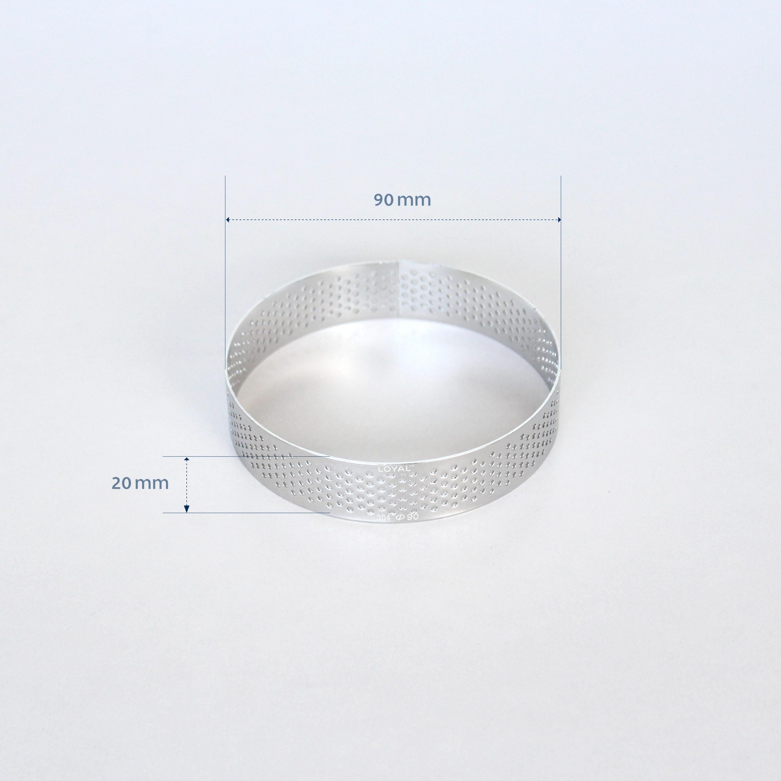 LOYAL 90mm Perforated Tart Ring