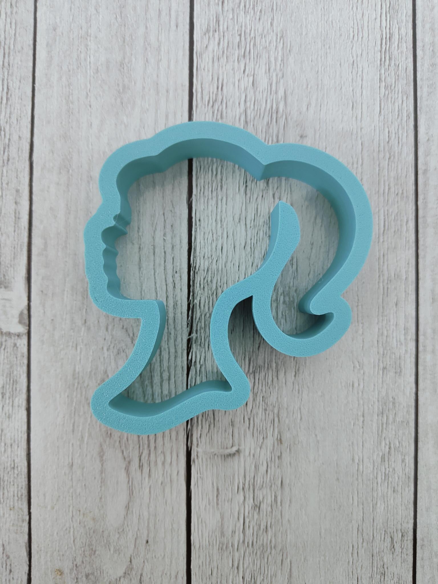 Barbie Head Cookie Cutter