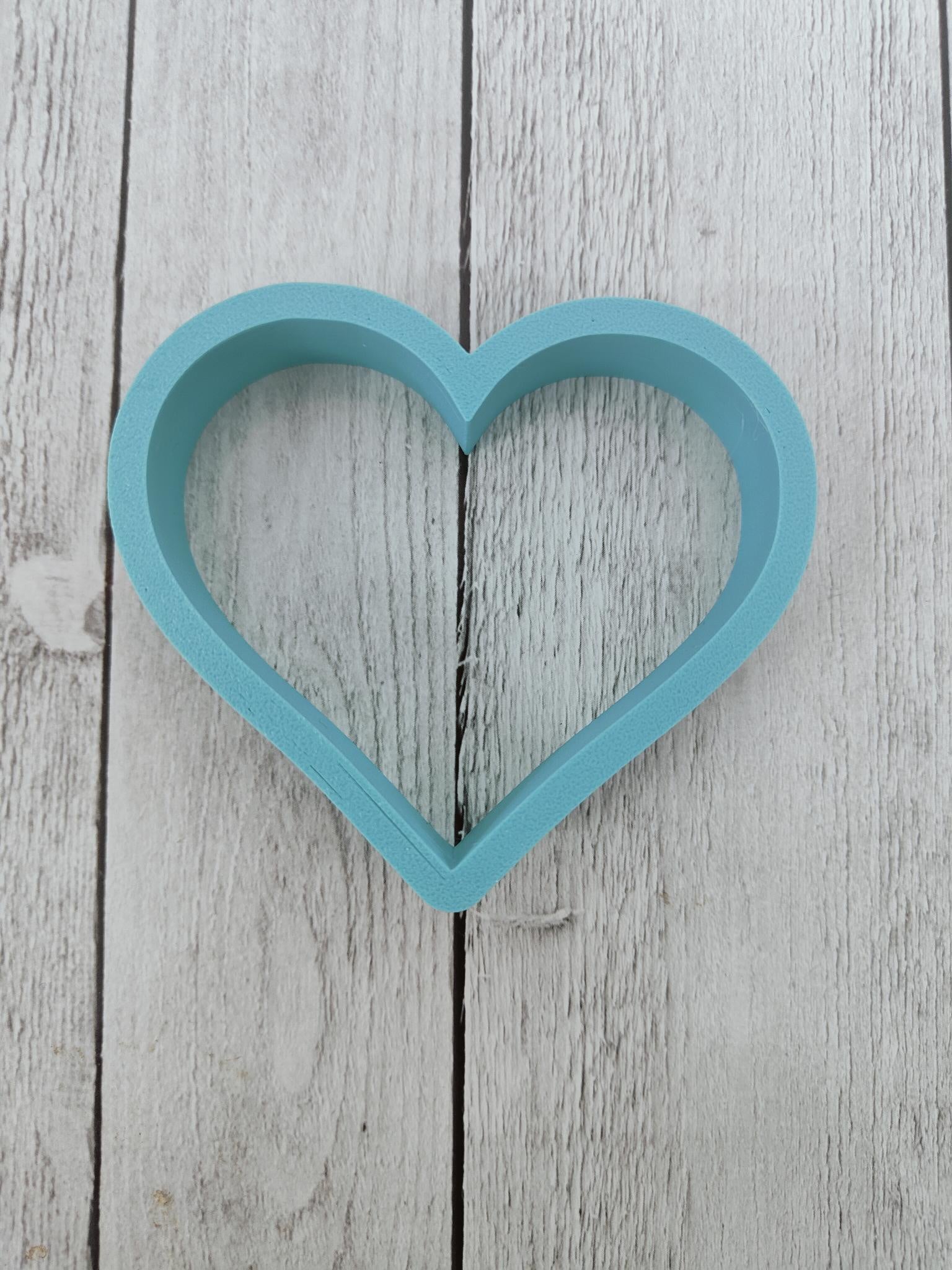 Heart 8cm x 7cm Cookie Cutter