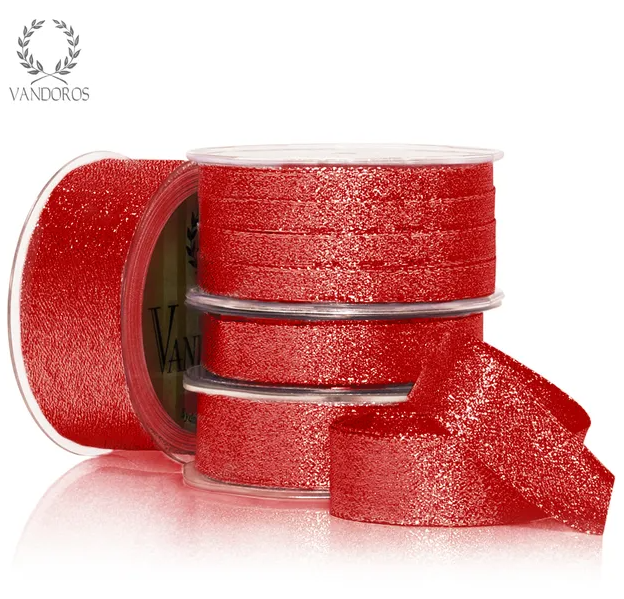 Ribbon - Stella Red 15mm