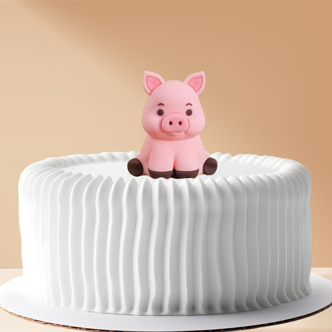Cake Topper Pig
