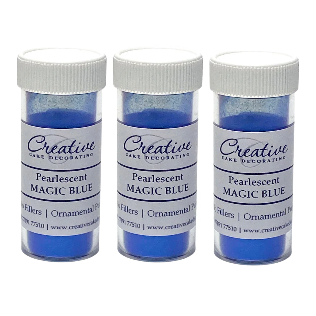 Creative Cake Decorating Dust - Pearl Lustre Magic Blue 4g