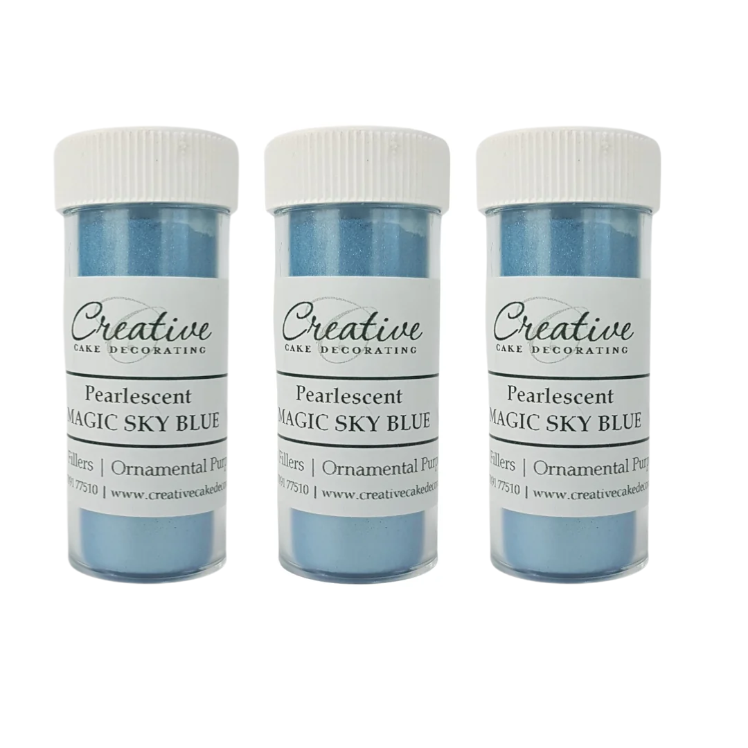 Creative Cake Decorating Dust - Pearl Lustre Magic Sky Blue 4g