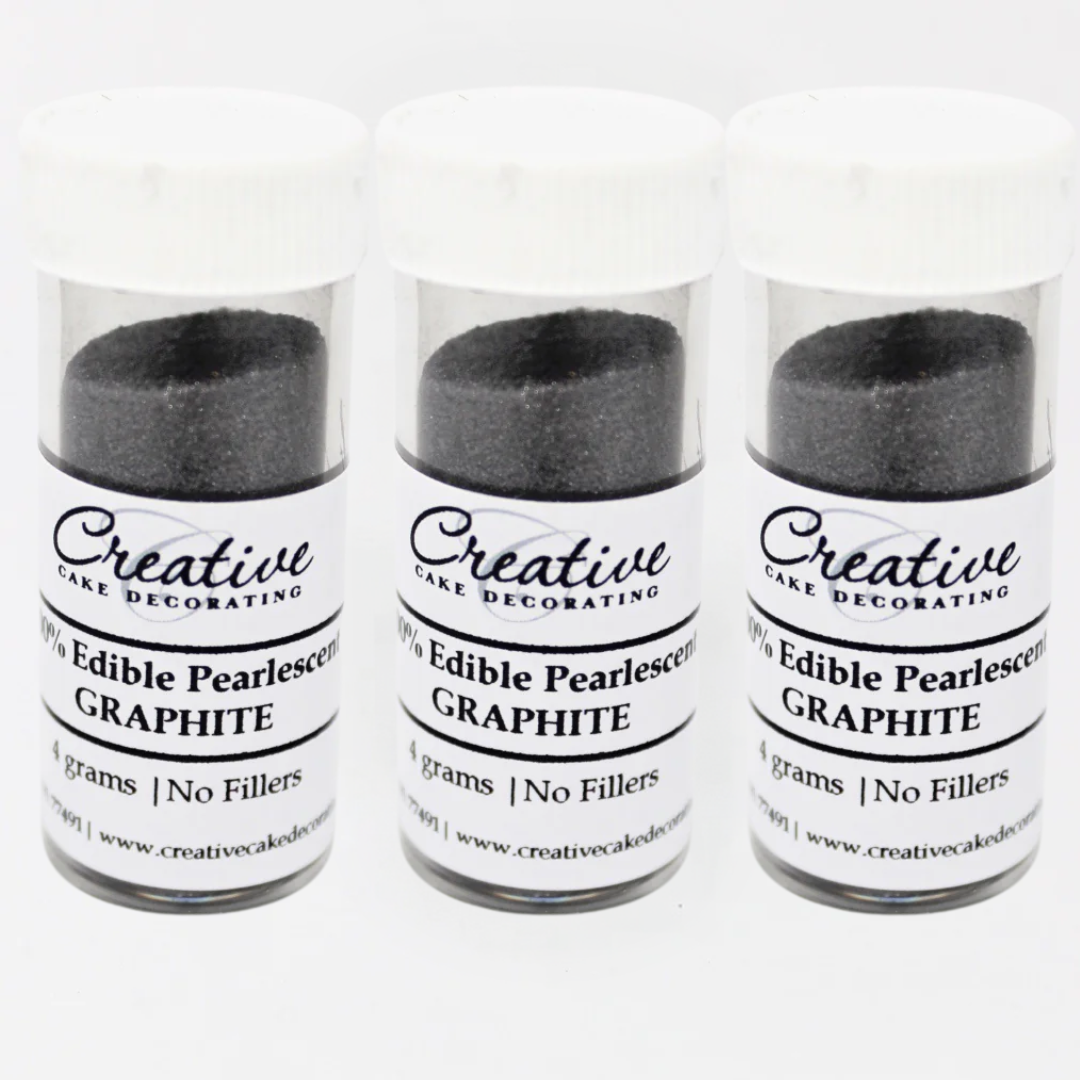 Creative Cake Decorating Dust - Pearl Lustre Graphite 5g