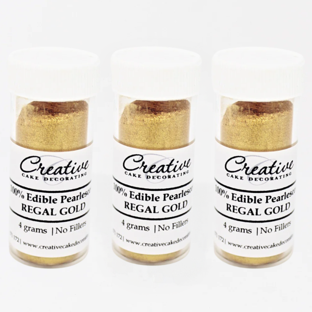 Creative Cake Decorating Dust - Pearl Lustre Regal Gold