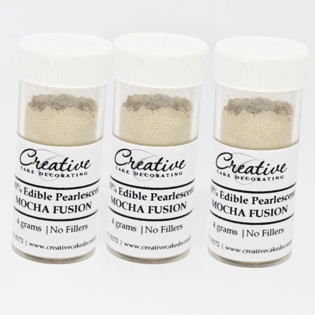 Creative Cake Decorating Dust - Pearl Lustre Mocha Fusion 4g