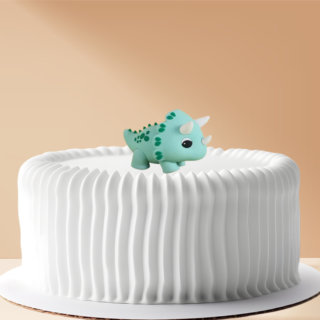 Cake Topper Triceratops