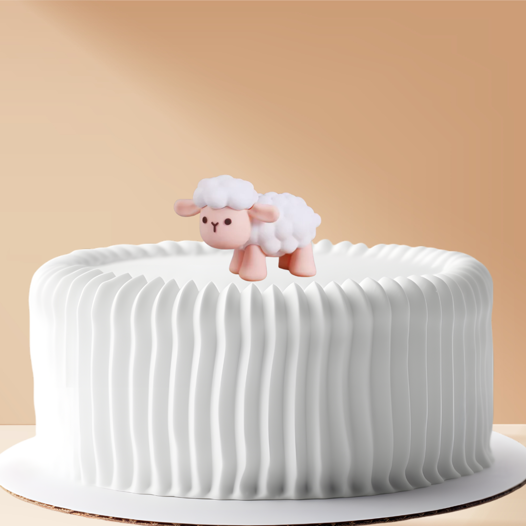 Cake Topper Sheep