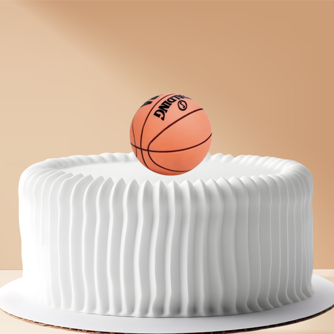 Cake Topper Basketball 6cm