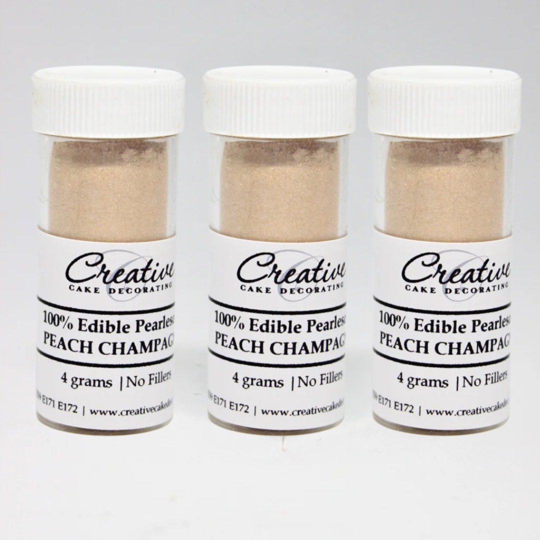 Creative Cake Decorating Dust - Pearl Lustre Peach Champagne 4g