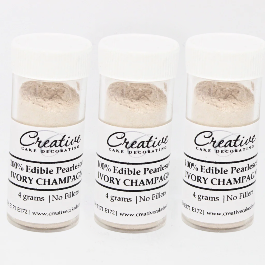 Creative Cake Decorating Dust - Pearl Lustre Ivory Champagne 4g