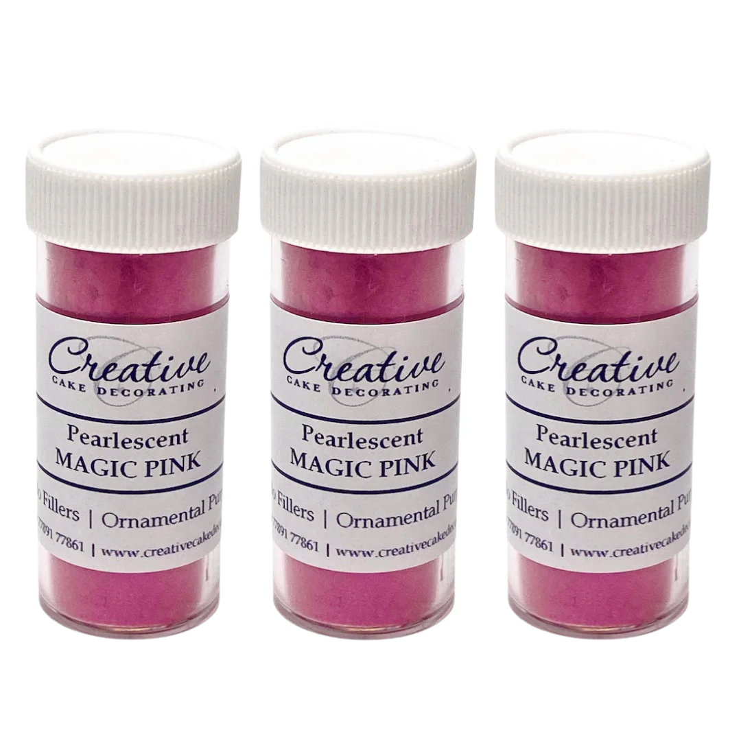 Creative Cake Decorating Dust - Pearl Lustre Magic Pink 4g