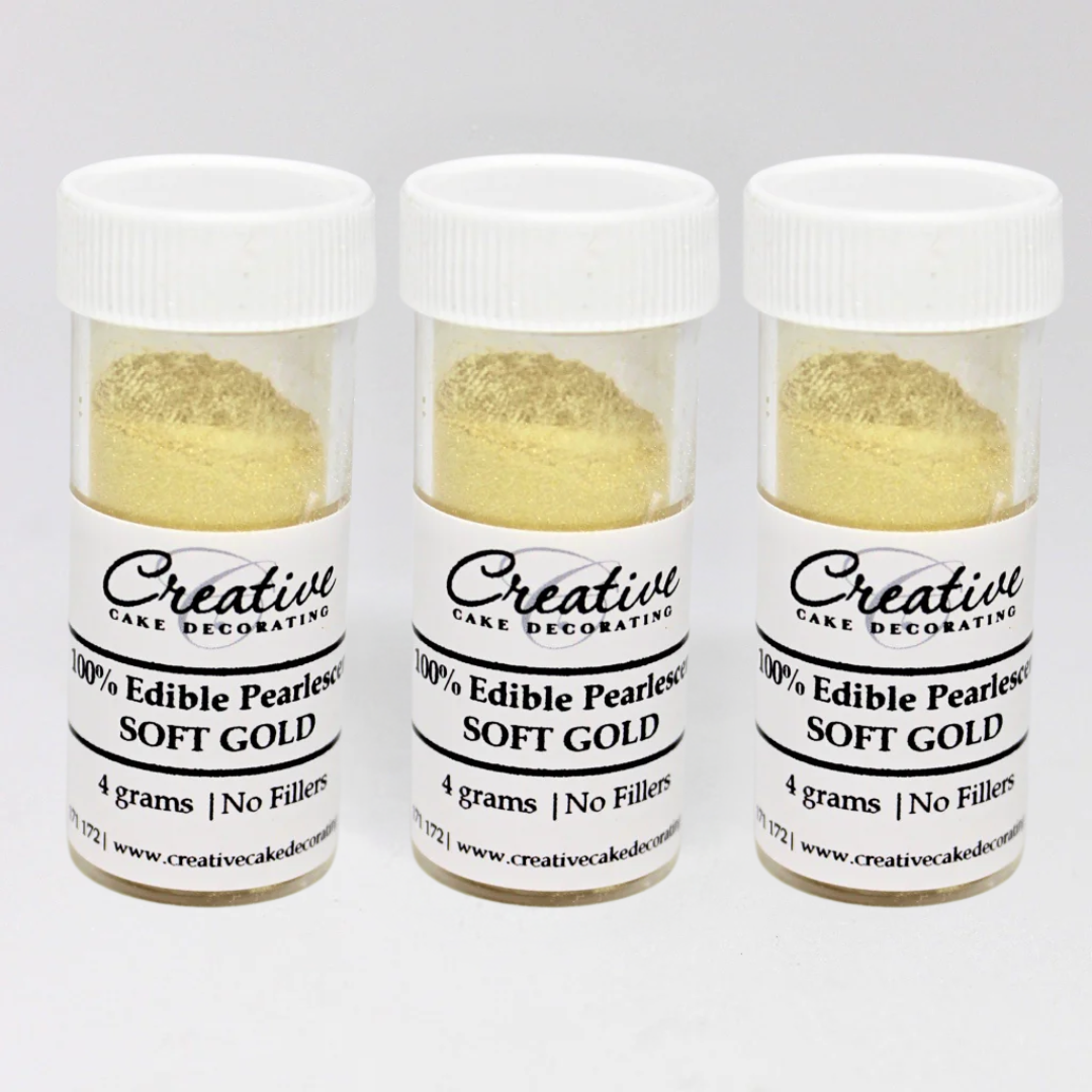 Creative Cake Decorating Dust - Pearl Lustre Soft Gold 5g