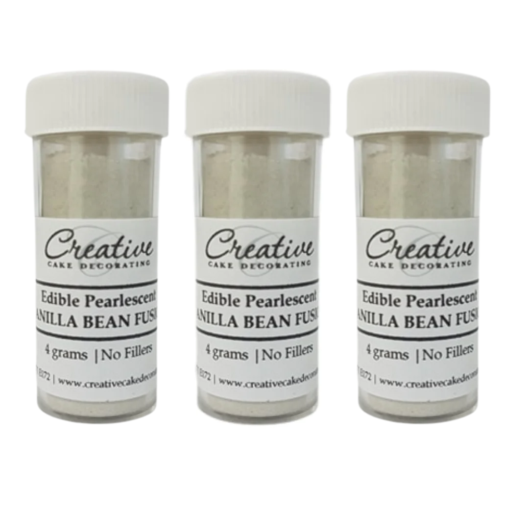 Creative Cake Decorating Dust - Pearl Lustre Vanilla Bean Fusion 4g