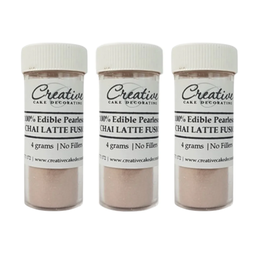 Creative Cake Decorating Dust - Pearl Lustre Chai Latte Fusion 4g