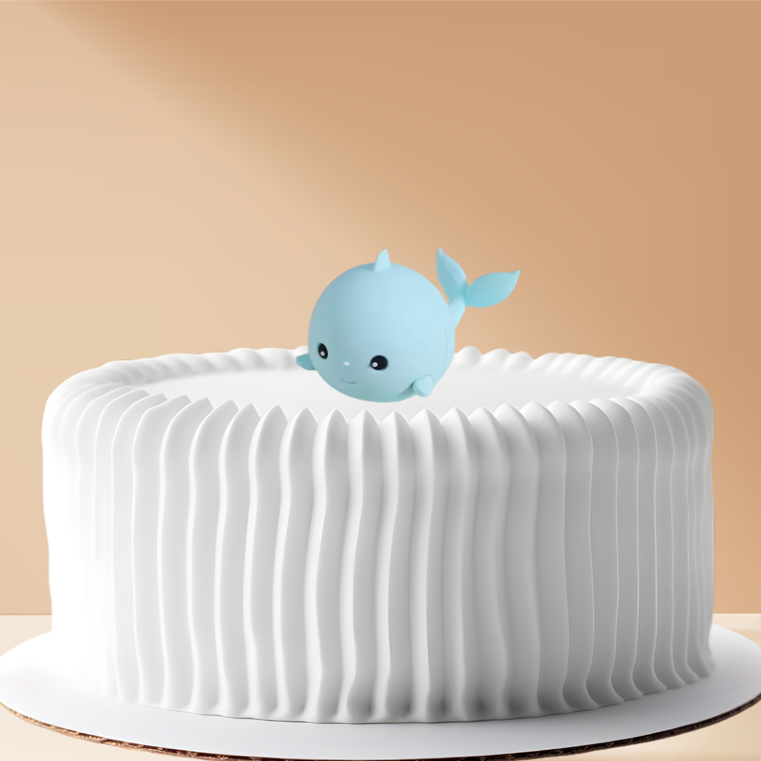 Cake Topper Whale