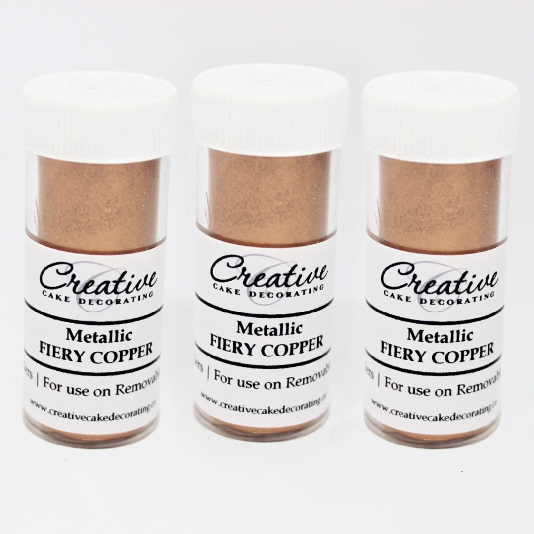 Creative Cake Decorating  Dust - Metallic Lustre Fiery Copper 4g