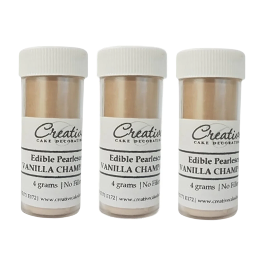 Creative Cake Decorating Dust- Pearl Lustre Vanilla Champagne 4g