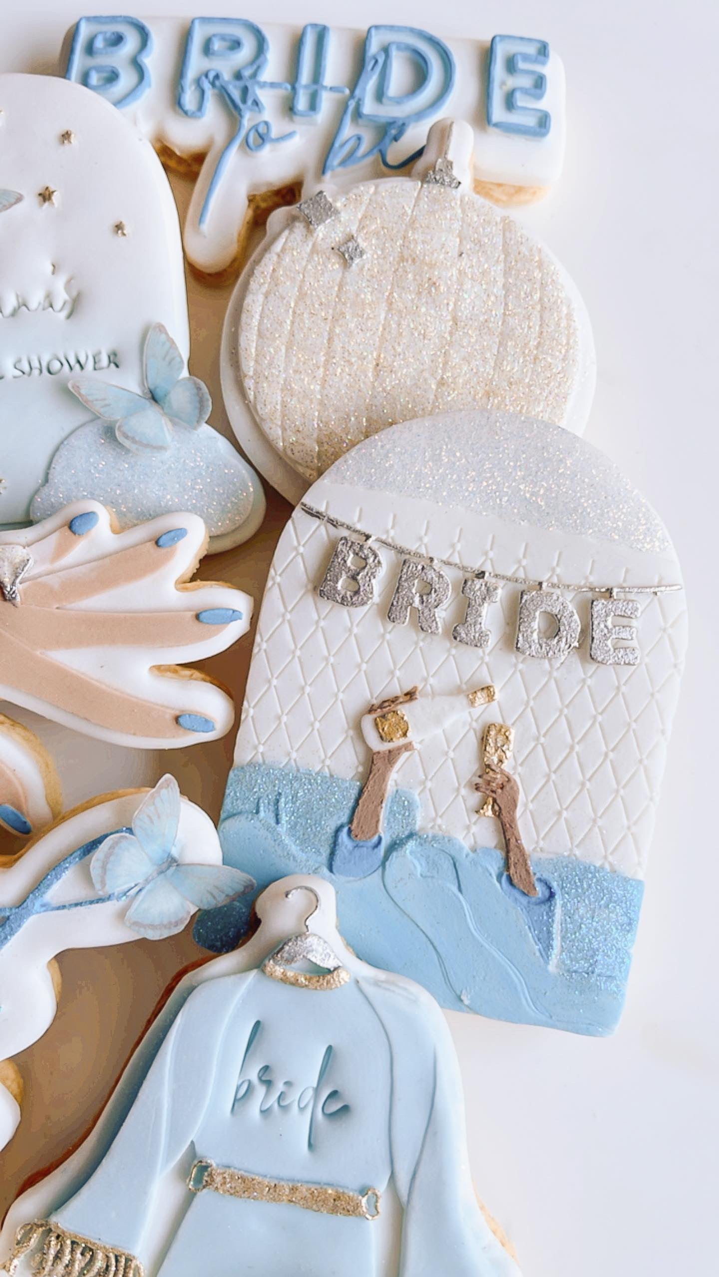 Boss Embossers - BRIDE Balloons and Champagne in Bed Debosser and Cutter