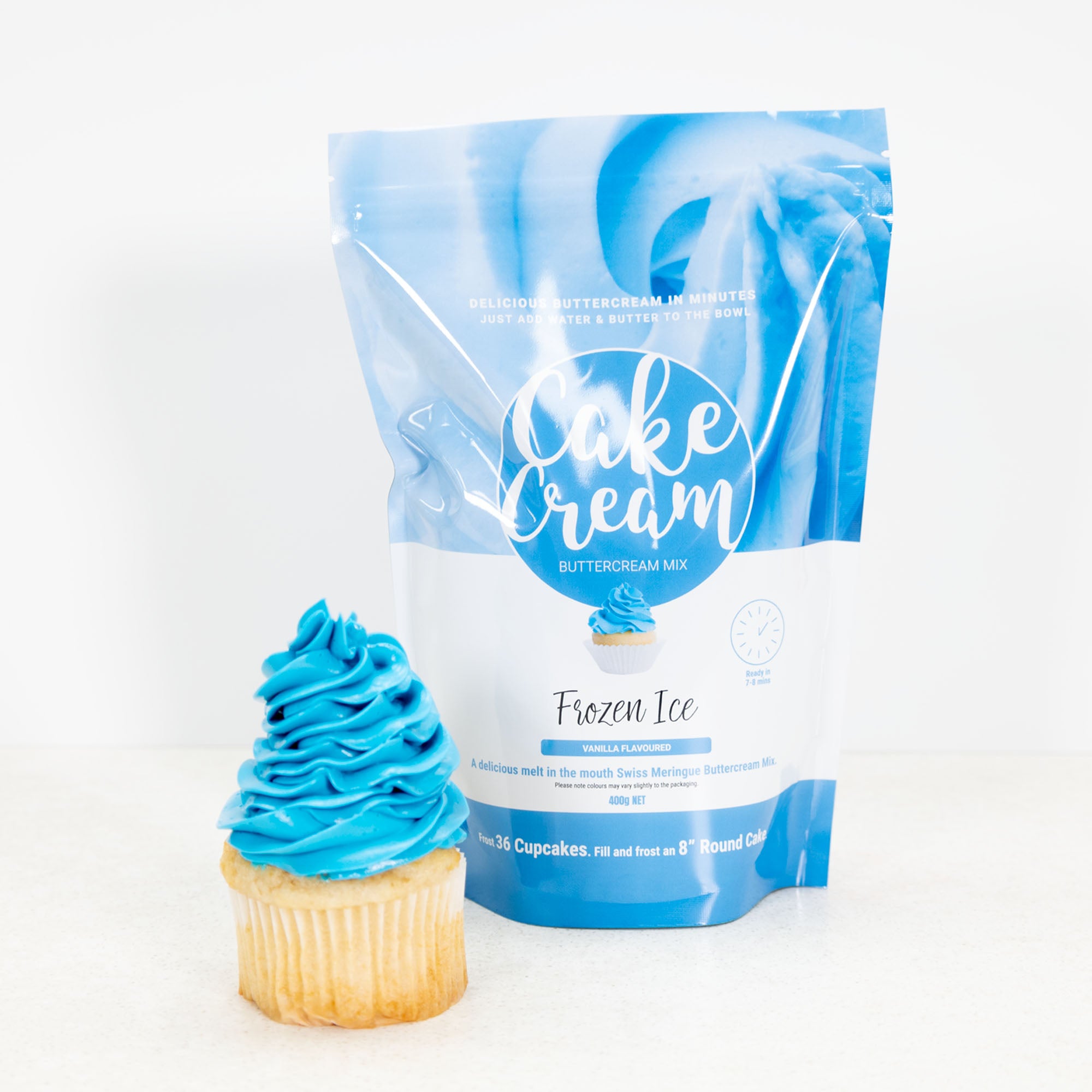 Cake Cream Swiss Meringue Buttercream - Frozen Ice 400g