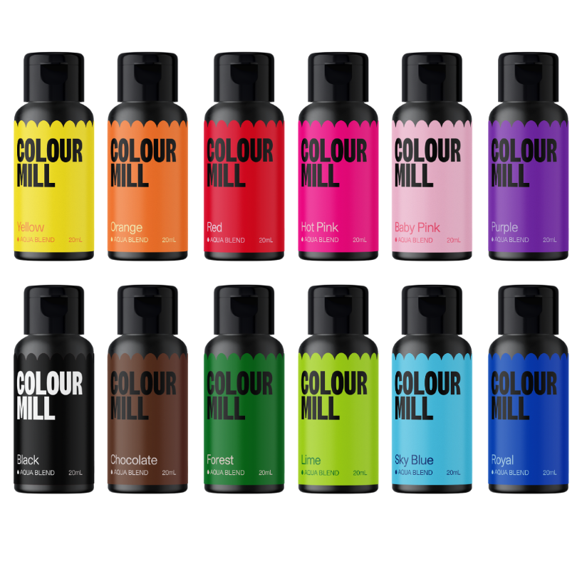 Colour Mill Aqua Based Colouring - 20ml 12 Pack - Kickstarter