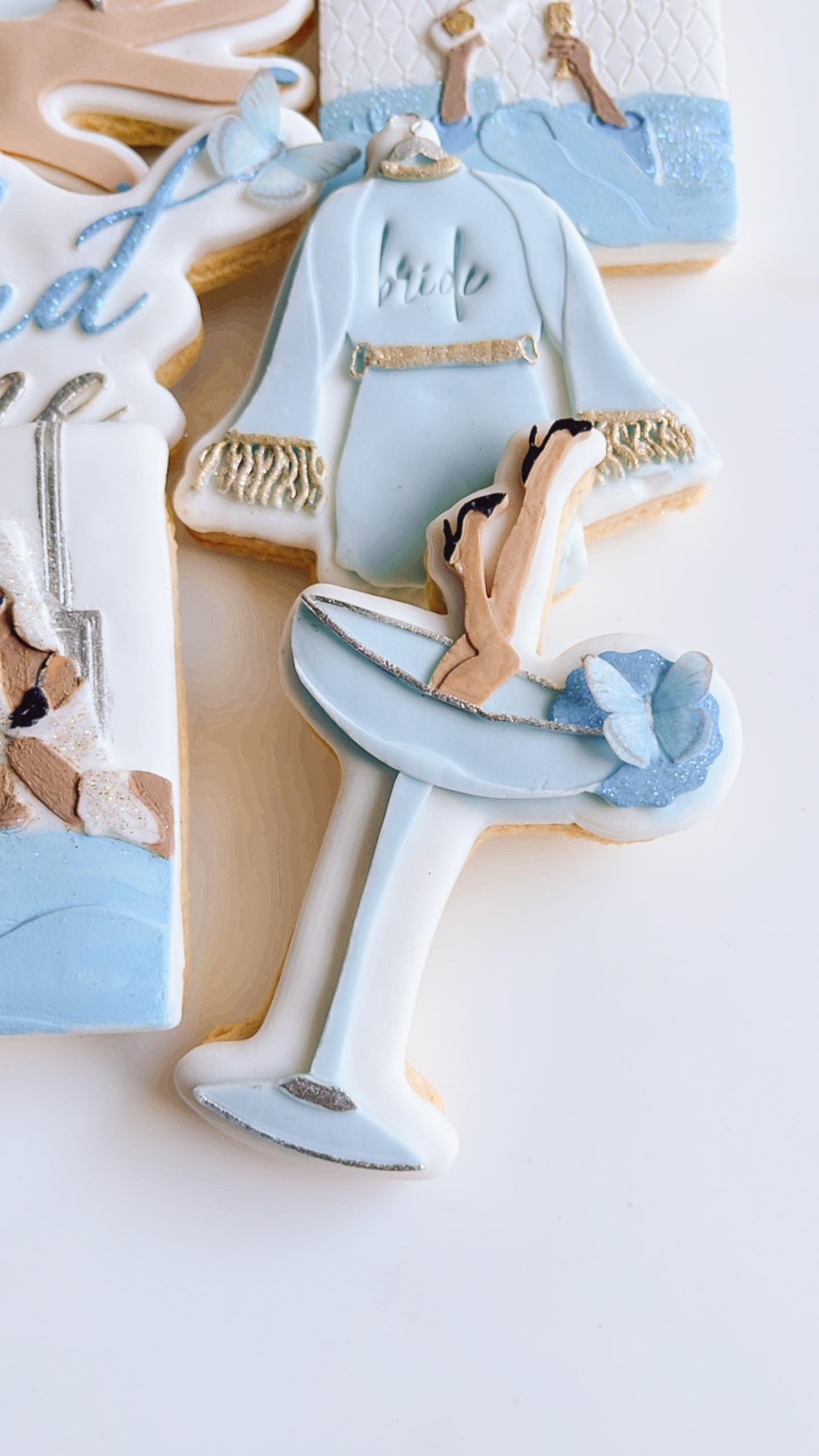 Boss Embossers - Elegant Cocktail Glass with Heels Debosser and Cutter