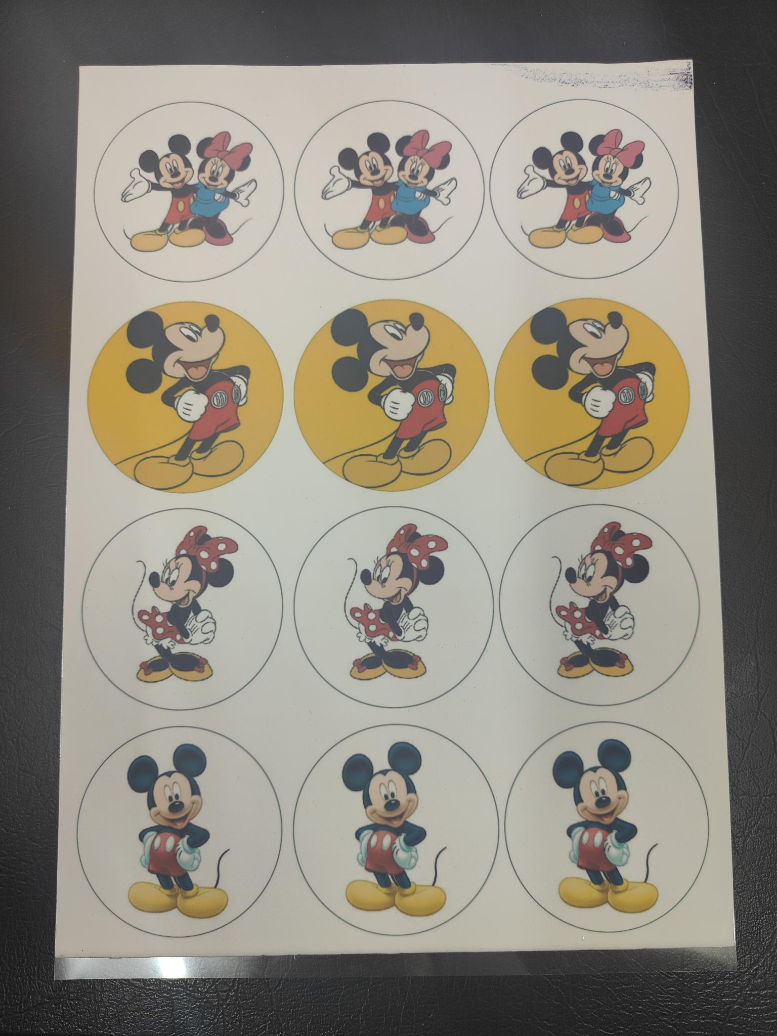 Printed Edible Icing Sheet - A4 Various Designs - Misprinted/Slight Errors