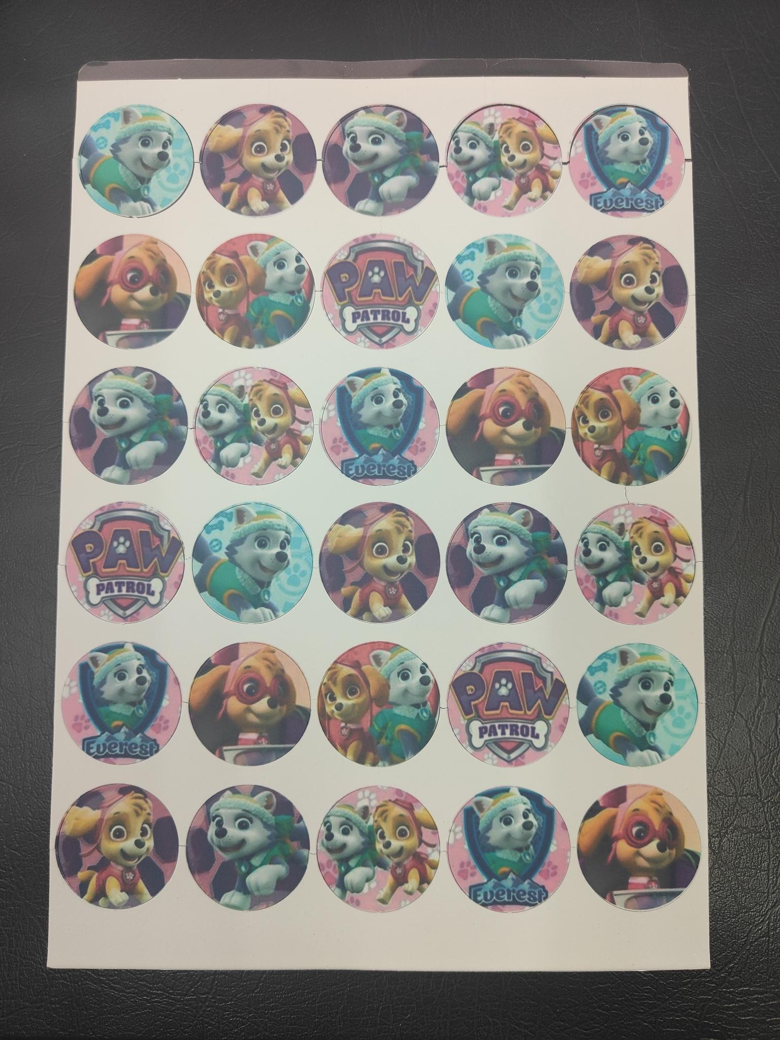 Printed Edible Icing Sheet - A4 Various Designs - Misprinted/Slight Errors