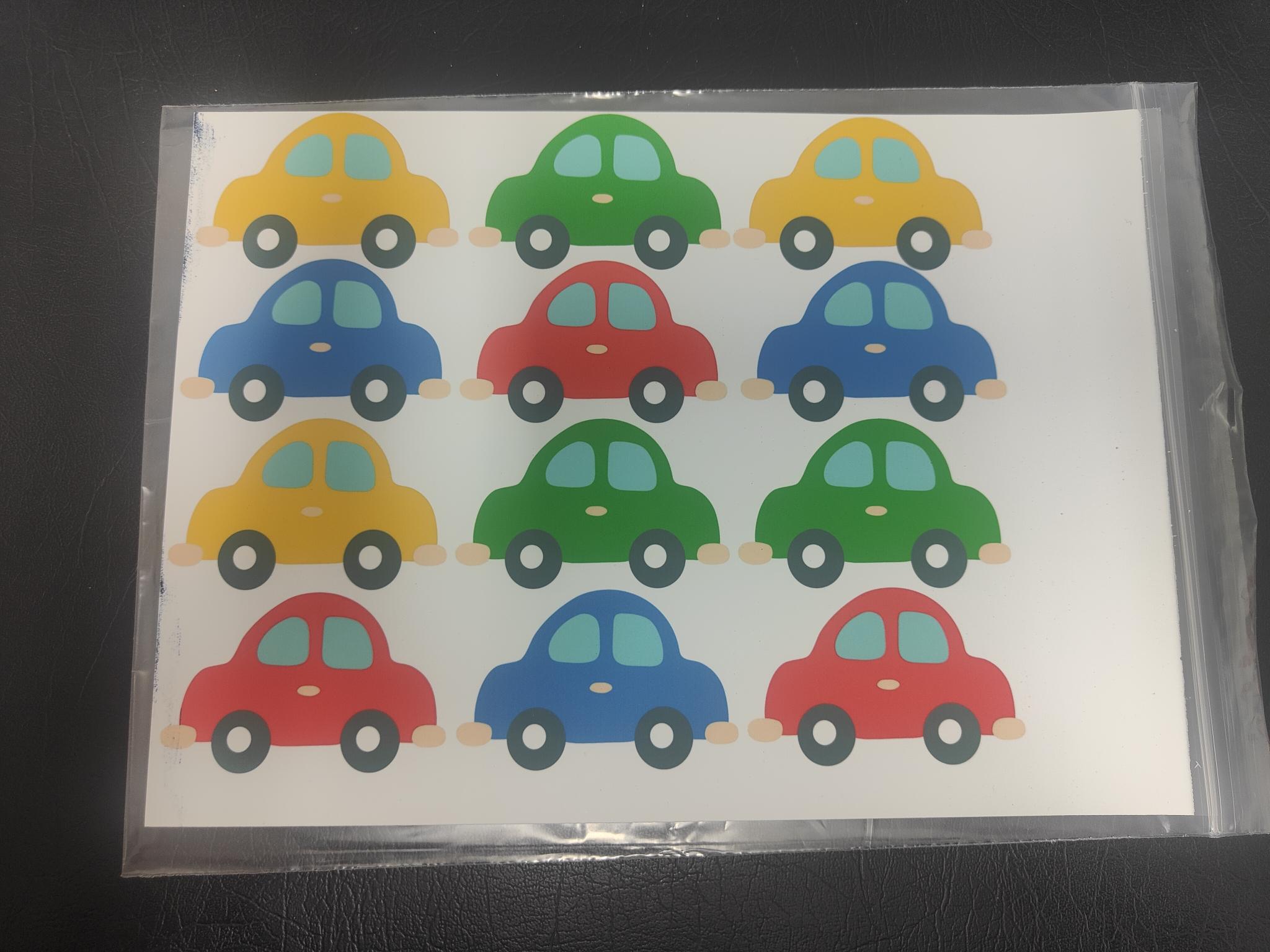 Printed Edible Icing Sheet - Various Designs - Misprinted/Slight Errors