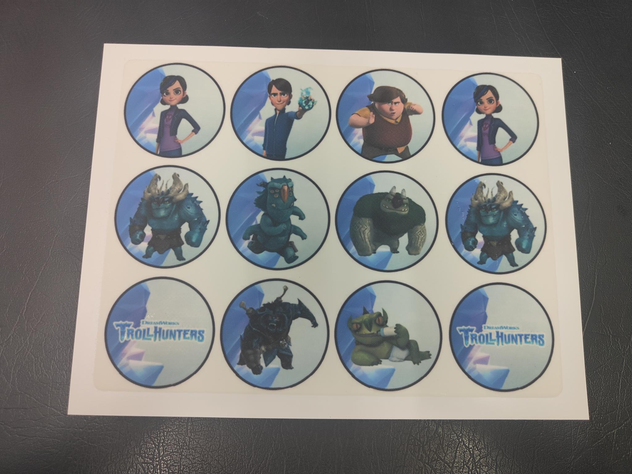 Printed Edible Icing Sheet - A4 Various Designs - Misprinted/Slight Errors
