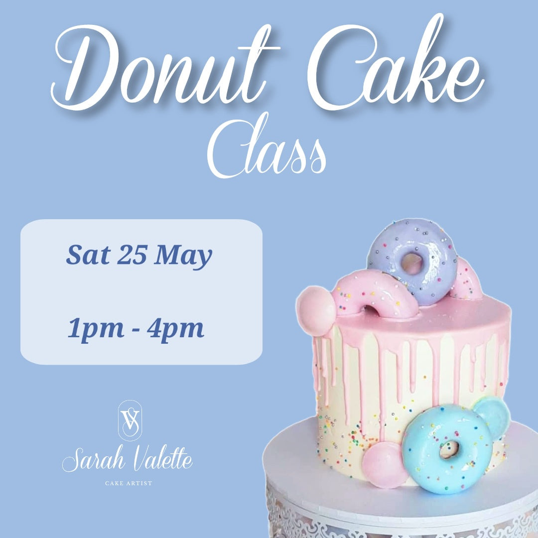 Donut Cake Decorating Class - 25th May 1pm-4pm