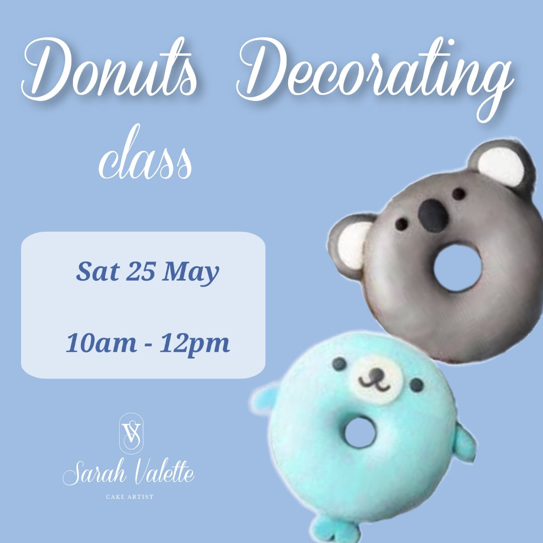 Donuts Decorating Workshop - 25th May 10am-12pm