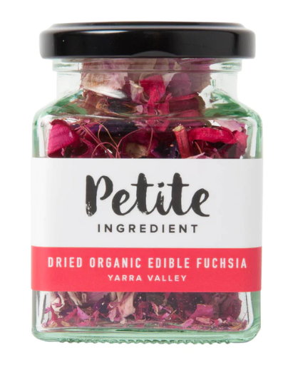 Dried Organic Edible Flowers - Fuchsia 4g