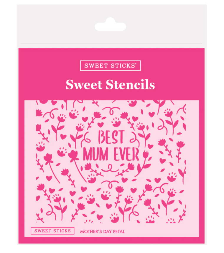 Mother's Day Petal Stencil by Sweet Sticks