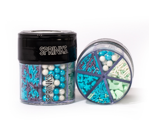 Blue Beyond Charm 6 Cell Sprinkles - Sprinks 85g