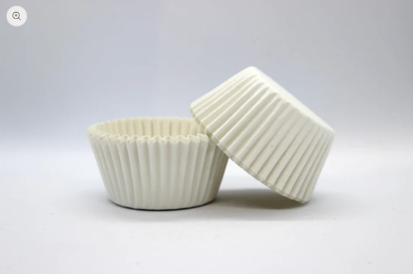 Cupcake Paper Cups White Paper 500 Pack - Large 700 White